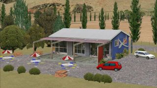 Screenshot 2 — Omarama Airfield Scenery