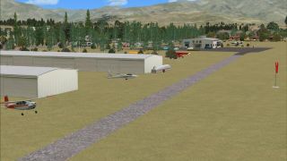 Screenshot 13 — Omarama Airfield Scenery