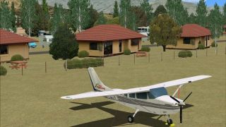 Screenshot 8 — Omarama Airfield Scenery