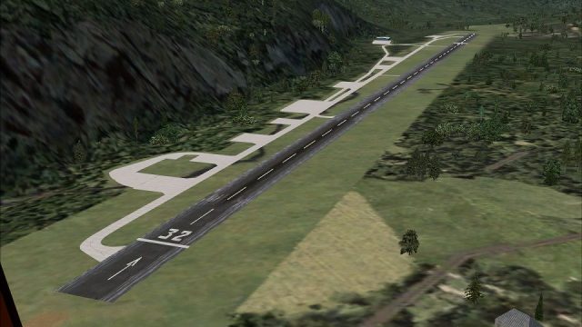 Screenshot 1 — Flugplatz Sankt Stephan Scenery