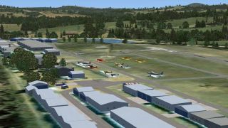 Screenshot 1 — Stellenbosch Airport Scenery