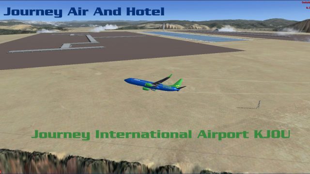 Screenshot 1 — Journey International Airport Scenery