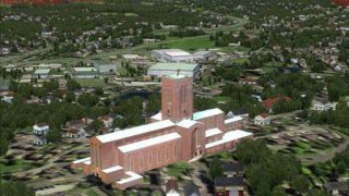 Screenshot 3 — Guildford Cathedral P3D Scenery