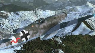 Screenshot 1 — Messerschmitt BF109-k4 Red 1