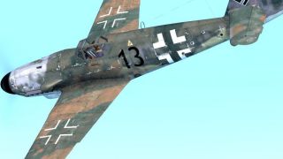 Screenshot 4 — Messerschmitt BF109-k4 Black 13 Dirty