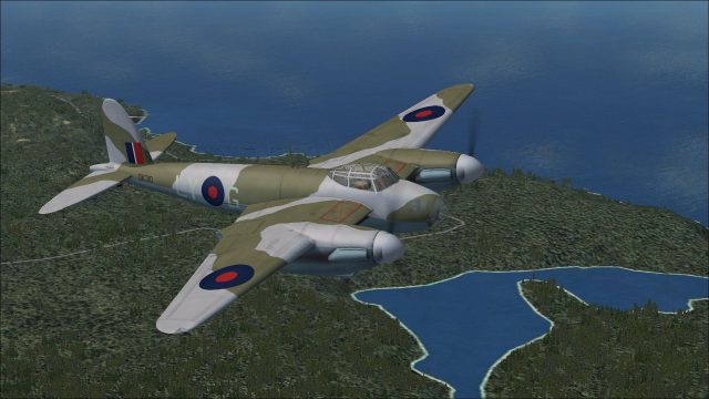 Screenshot 1 — DeHavilland Mosquito PR.IV DK310