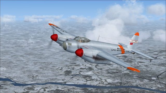 Screenshot 1 — DeHavilland Mosquito CF-HMQ