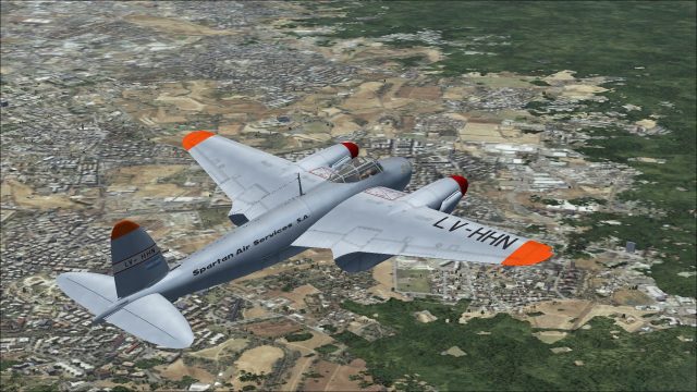 Screenshot 1 — DeHavilland Mosquito LV-HHN
