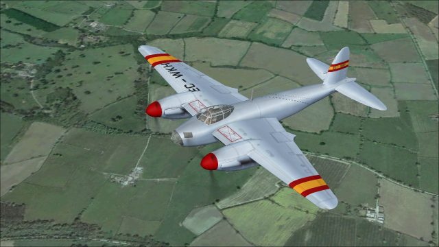 Screenshot 1 — DeHavilland Mosquito EC-WKH
