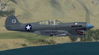 Screenshot 3 — Acceleration Curtiss P40K