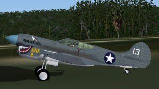 Screenshot 2 — Acceleration Curtiss P40K