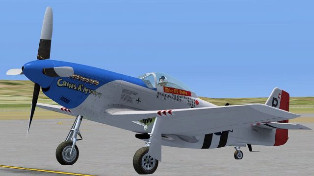 Screenshot 1 — P-51 Racer Cripes 'A Mighty