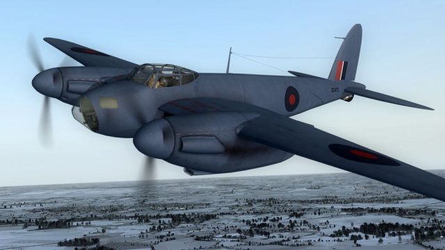 Screenshot 1 — RAF DeHavilland Mosquito 540PRU