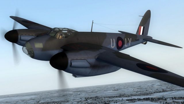 Screenshot 1 — RAF DeHavilland Mosquito 1PRU