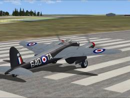 DeHavilland Mosquito TA640 preview