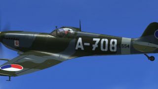 Screenshot 1 — Czech Air Force 1947 Spitfire Mk IX