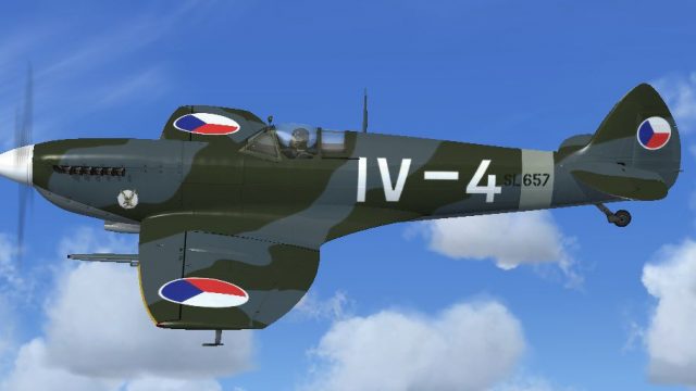 Screenshot 1 — RAS2008 Spitfire Mk IX Aircraft.cfg File