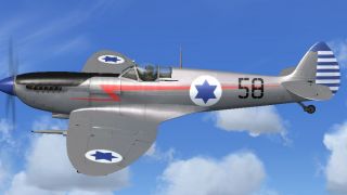 Screenshot 1 — Israeli Air Force 1953 Spitfire Mk IX