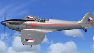 Screenshot 1 — RAS2008 CAF Spitfire Mk IX Aircraft.cfg File