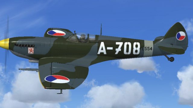 Screenshot 1 — RAS2008 1947 Spitfire Mk IX Aircraft.cfg File