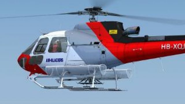 Screenshot 1 — Air-Glaciers AS350 HB-XQJ