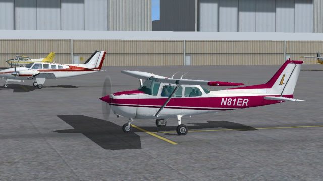 Screenshot 1 — Cessna 172 Skyhawk N81ER