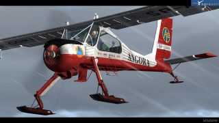 Screenshot 5 — Polish PZL-104 Wilga On Skis