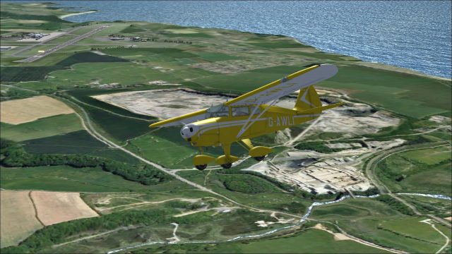 Screenshot 1 — Piper Tri-Pacer G-AWLI