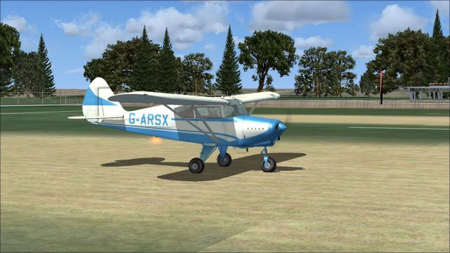 Screenshot 1 — Tri-Pacer G-ARSX
