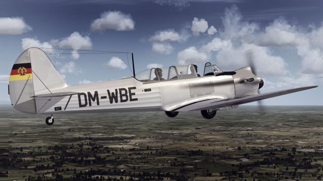 Screenshot 1 — German Yakovlev Yak-18 DM-WBE