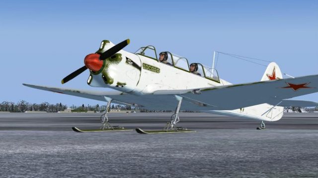 Screenshot 1 — Yak-18 Ski "Whitewash"