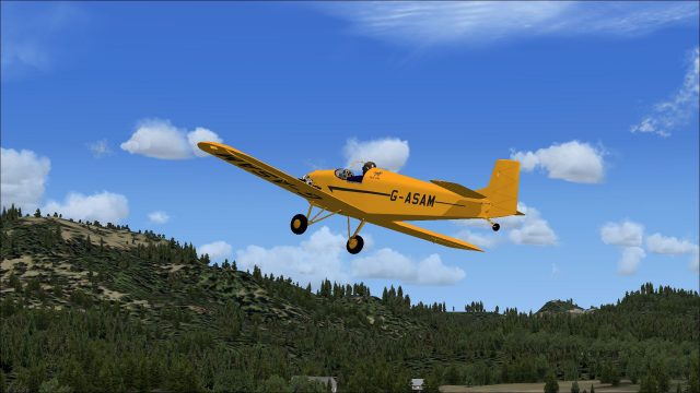 Screenshot 1 — Druine Turbulent G-ASAM
