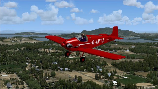 Screenshot 1 — Druine Turbulent G-APTZ