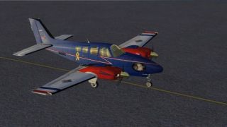 Screenshot 1 — USAFC Beechcraft Baron 58