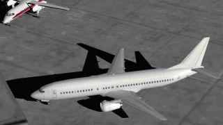 Screenshot 2 — Jamaican Government Boeing 737-400 Textures