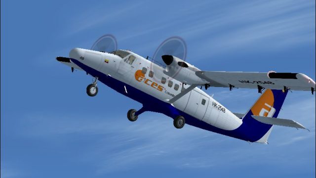 Screenshot 1 — Aces Colombia DeHavilland Twin Otter