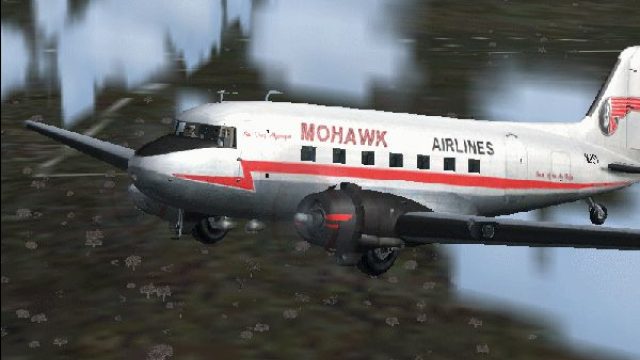 Screenshot 1 — Douglas DC-3 Mohawk Airlines Textures