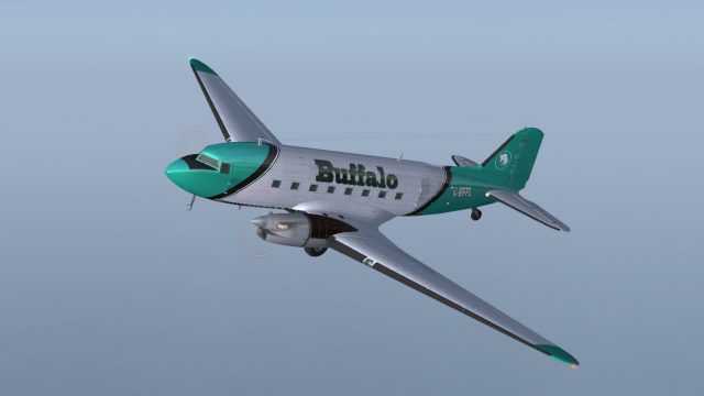 Screenshot 1 — Buffalo Airways Braddick DC3-TP