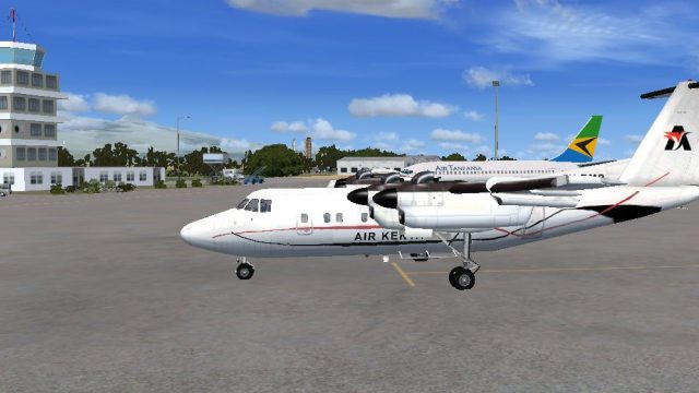Screenshot 1 — Air Kenya DHC Dash 7 5Y-BMP