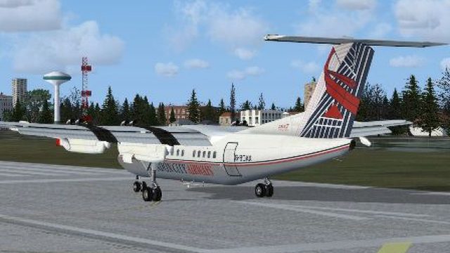 Screenshot 1 — London City Airways DHC Dash 7 G-BOAX
