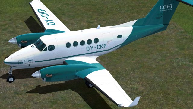 Screenshot 1 — Carenado Beechcraft King Air B200 Mega Repaint Pack