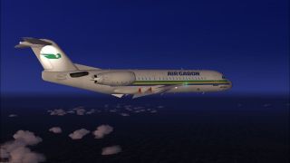 Screenshot 4 — Air Gabon Fokker 28