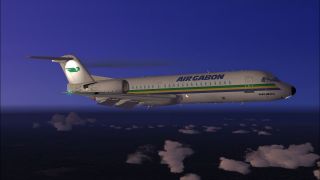 Screenshot 5 — Air Gabon Fokker 28
