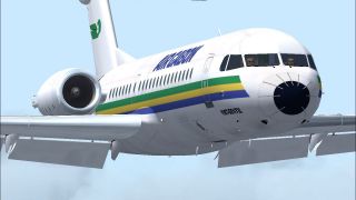 Screenshot 3 — Air Gabon Fokker 28