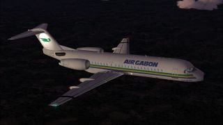 Screenshot 2 — Air Gabon Fokker 28