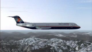 Screenshot 1 — InterCanadian Fokker 100 V2 Tay 620