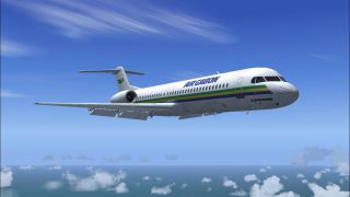 Screenshot 3 — Air Gabon Fokker 100
