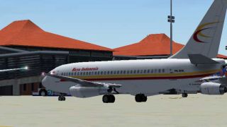 Screenshot 2 — Bayu Indonesia Boeing 737-200