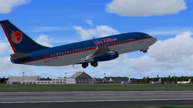 Screenshot 1 — Lion Airlines Boeing 737-200