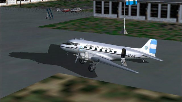 Screenshot 1 — Aeroposta Argentina Douglas DC-3